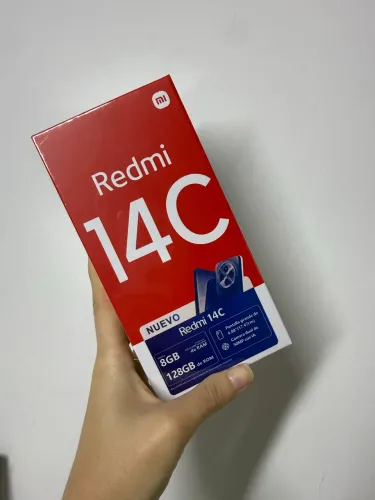 Xiaomi Redmi 14C 256GB 8GB RAM Dual SIM Câmera 50MP Versão Global Novo Lacrado