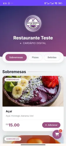 Sistema para Restaurantes