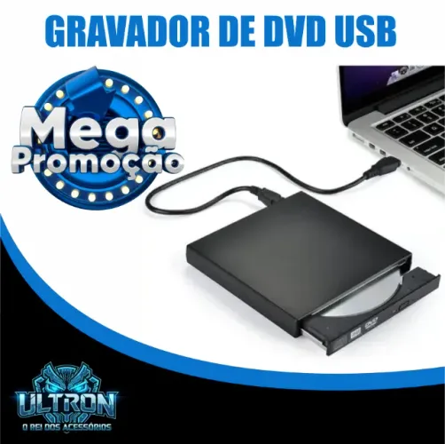 Gravador de DVD USB