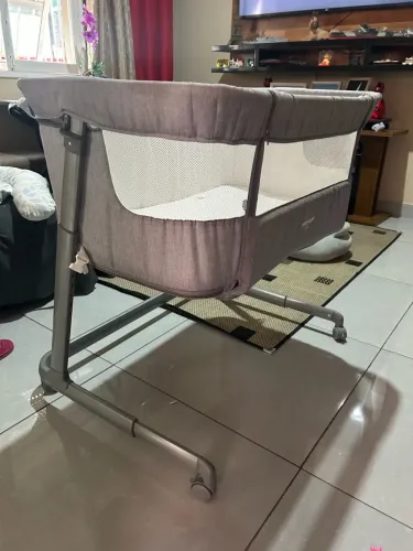 Berço Moisés 3 em 1 balanço Até 18kg