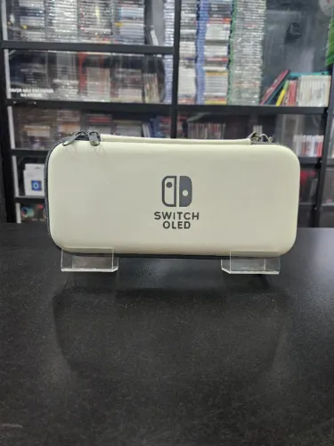 Case de transporte Branca para Nintendo Switch OLED
