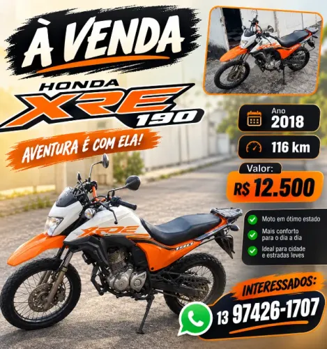 Moto a venda