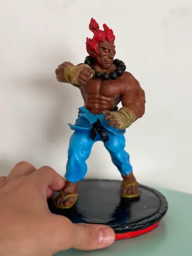 Boneco Akuma Street fighter