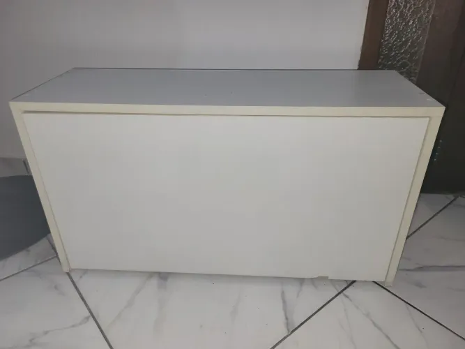 sapateira empilhável tok stok booz branca