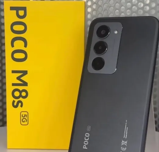 Celular Xiaomi Poco M8S 5G 256GB 08GB RAM Novo + Entrega Grátis