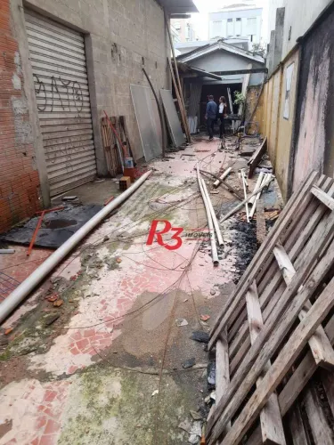 Terreno à venda, 240 m² por R$ 1.050.000,00 - Embaré - Santos/SP