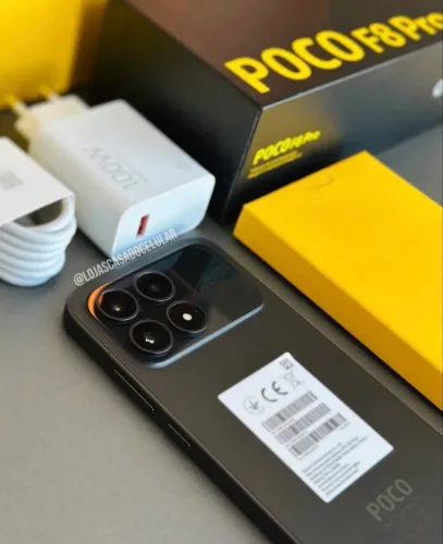 Poco F8 Pro 5G 512/12 - Preto Lacrado Entrega Grátis