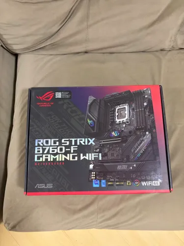 Placa Mãe Asus ROG B760-F LGA 1700 DDR5