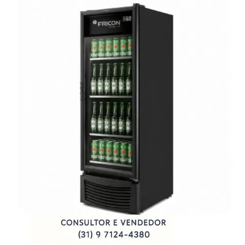 Cervejeira Porta de Vidro 560L Fricon
