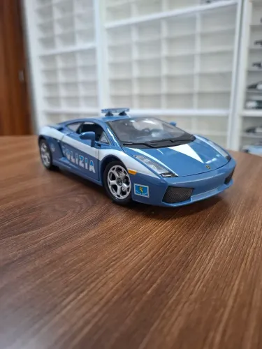 Miniatura Police Maisto 1/24 Lamborghini Gallardo Polizia Lp 560-4