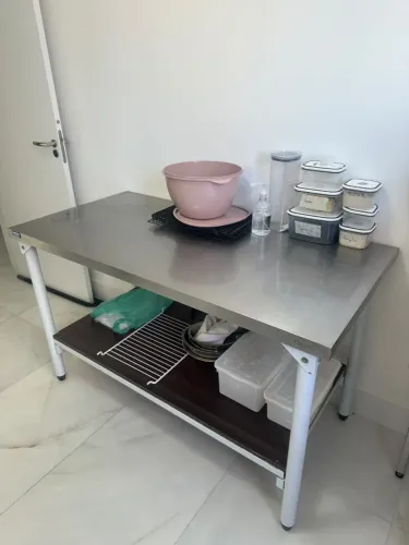 BANCADA DE INOX