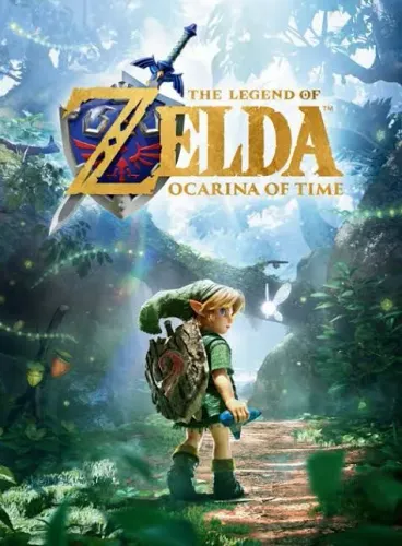 Pôster Zelda Ocarina of Time (código)