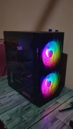 PC GAMER i3 10105f + 16gb ddr4 + ssd 240gb hd 500gb