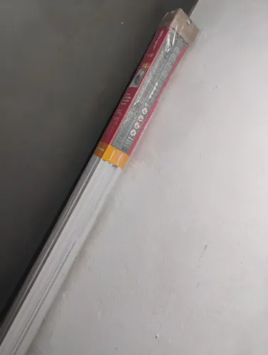 Porta Sanfonada Plástico PVC Branco Neve 2,10x0,80m