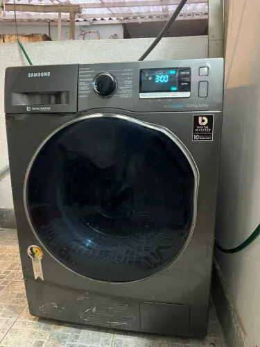 Samsung Inverter EcoBubble lava 11kg e seca 7kg