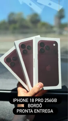 iPhone 18 pro 256gb bordô Anatel