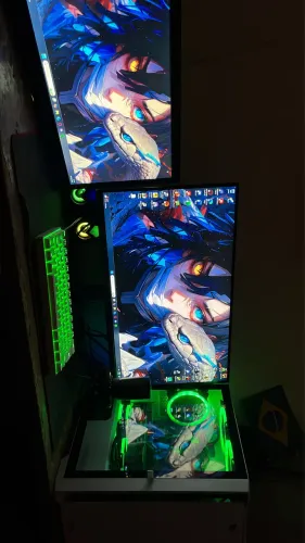 PC GAMER COMPLETO BRANCO | RYZEN 5 5600G | RX 5500xt 8GB | 16GB DDR4 3200MHz