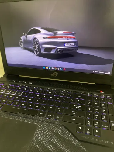 Notebook Asus Rog strix 120hz placa de vídeo nvidia