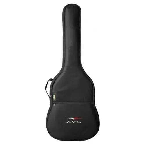 Capa Bag Violão Folk Preta Luxo Acolchoada Avs Bic009lx