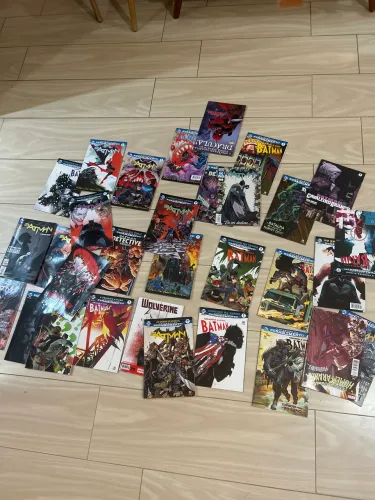     HQs de Super-Heróis 31 Unidades Capa Mole Marvel & D