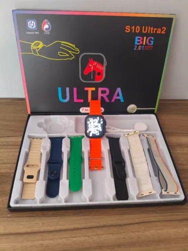 Smartwatch Digital Novo 7 pulseira 