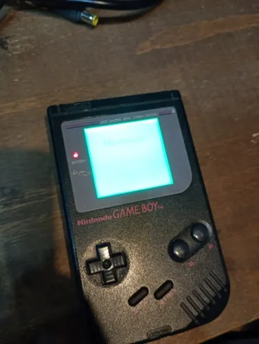 Nintendo Game Boy DMG (modelo preto, com backlight)