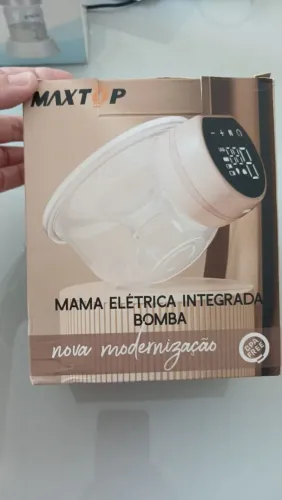 Bomba elétrica tira leite portátil 