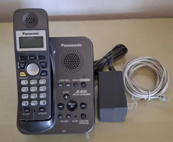 Telefone sem fio Panasonic com secretária
