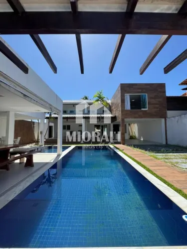 LT - Casa alto padrão 4 quartos 3 suítes mobiliada com 2 piscinas na Praia do Francês 394m