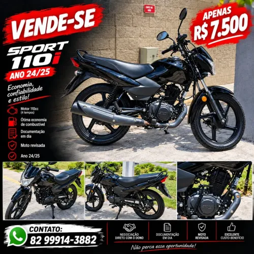 VENDO MOTO SEMINOVA PREÇO NEGOCIÁVEL