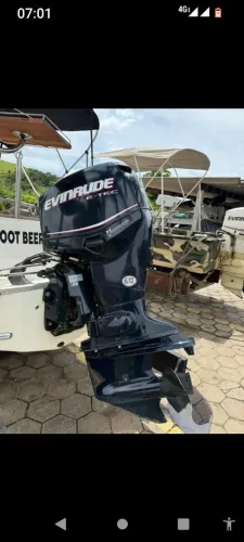 M0T0R P0PA EVINRUDE ETEC 90HP 2014 P/ PR0JET0 - REVISAD0