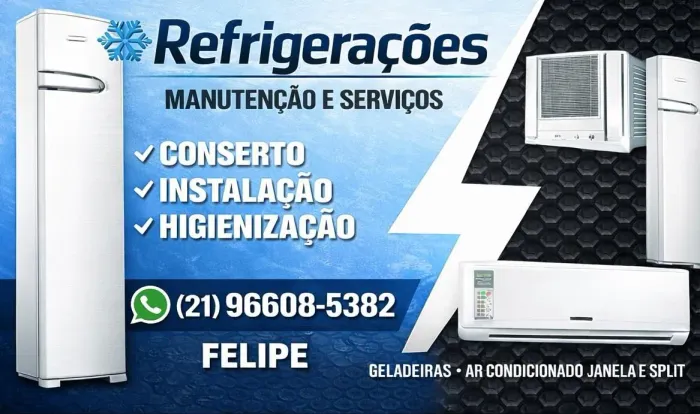 Serviços de limpeza e manutenção de ar condicionado 