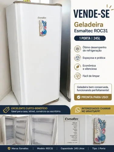 Geladeira Esmaltec