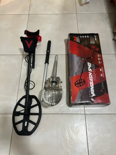  Detector de Metais Vanquish 540 Pró Pack 