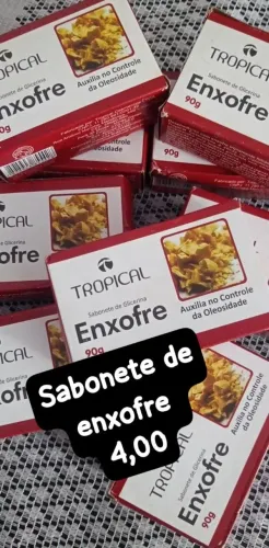 Sabonete de enxofre glicerinado