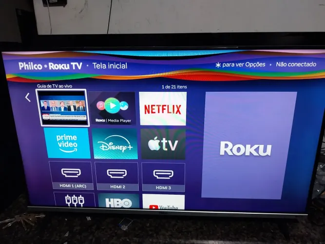 Tv 40 smart philco roku