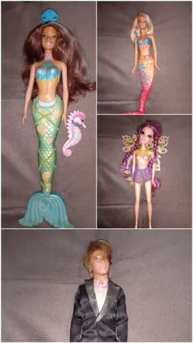 Lote de Barbies + Ken
