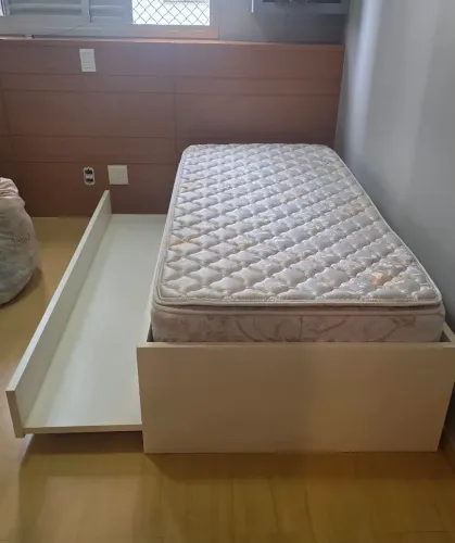 CONJUNTO BICAMA EM MADEIRA SEM COLCHÕES