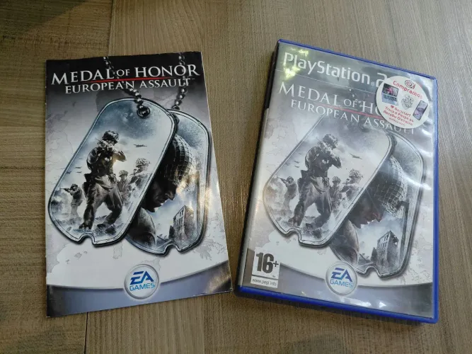 MEDAL OF HONOR - EUR ASSALT PS2 (PAL) ORIGINAL