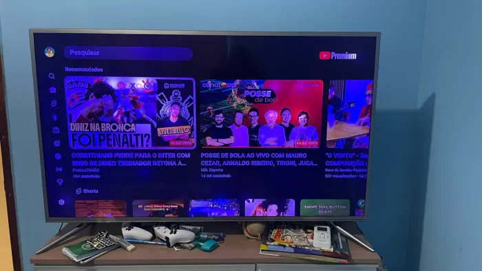 TV Samsung 4K 49" - Funcionando | Leia a descrição