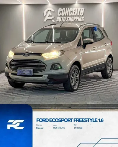 Ford Ecosport Freestyle 1.6 16V Flex 5P 2015