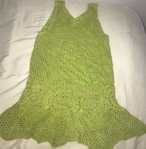 Saída de praia crochê 