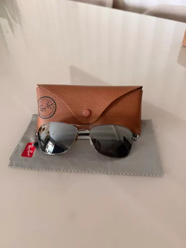 Óculos de sol Ray Ban RB8302 004/N8 carbono bronze polarizado cinza espelho