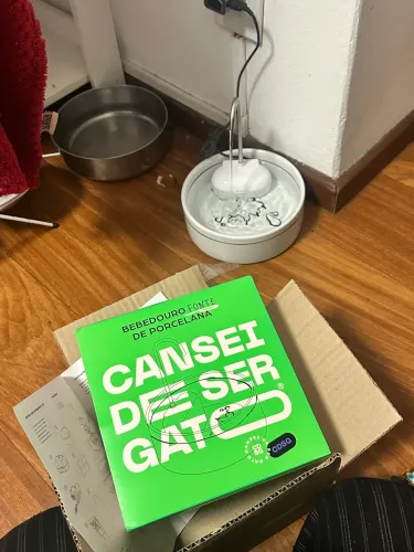 filtro de agua para gatos cansei de ser gato