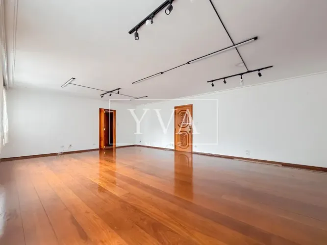 Apartamento 209m² em Higienópolis, 3 quartos + escritório, 1 vaga