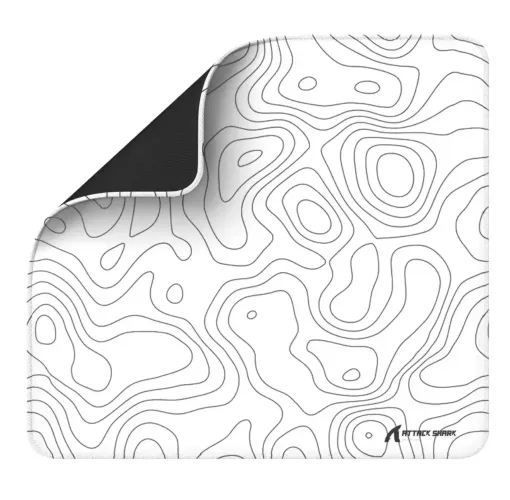 Mousepad Attack Shark Branco CM02 Híbrido 450x400x4 MM