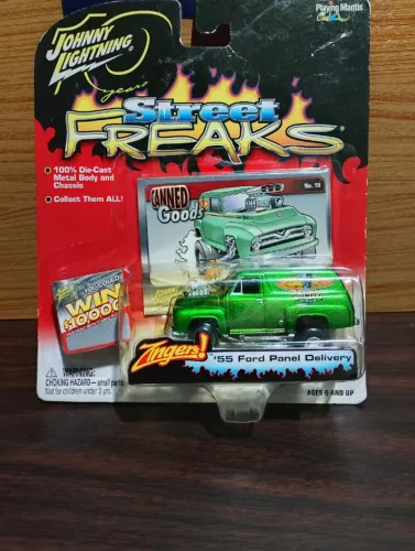'55 Ford Panel Delivery Johnny Lightning Street Freaks Zingers - Escala 1:64