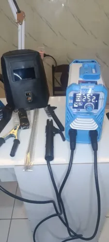 máquina de solda 250 amperes profissional 