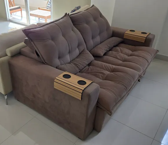 Sofá Retrátil Inovar 2 lugares 2m