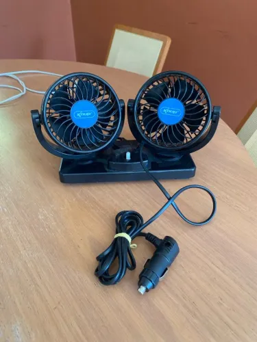 Ventilador Automotivo 12v Carro Caminhão Silencioso